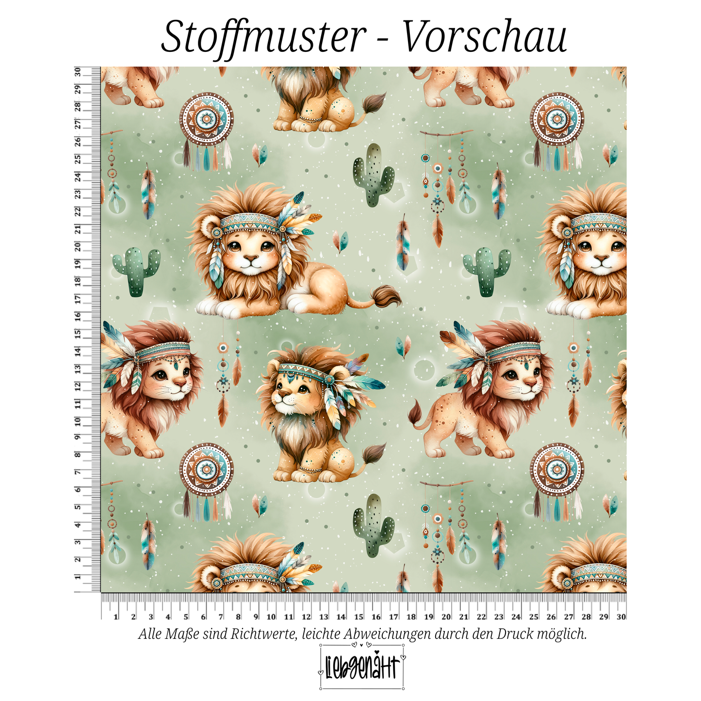 VORBESTELLUNG | BOHOLÖWE | KREATIVPATTERNS