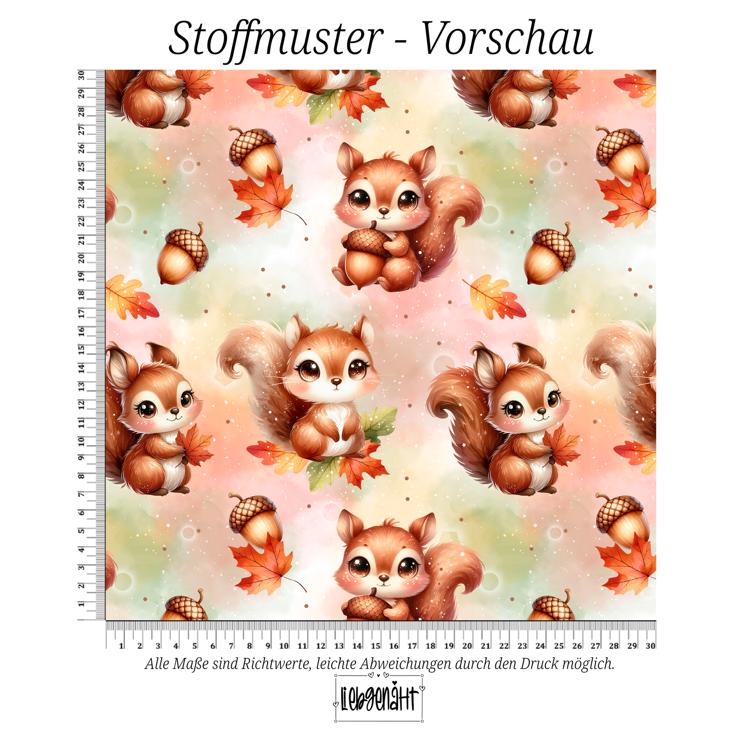 VORBESTELLUNG | EICHHÖRNCHEN | KREATIVPATTERNS