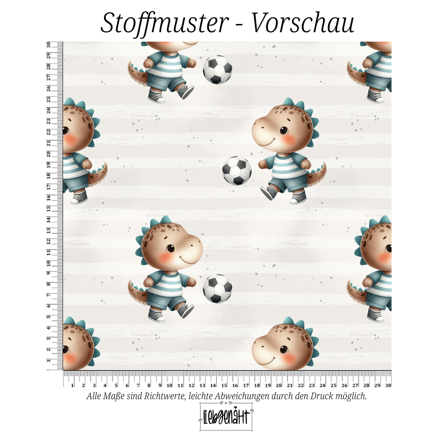 VORBESTELLUNG | FUSSBALL DINO | CUTEANNY DESIGN