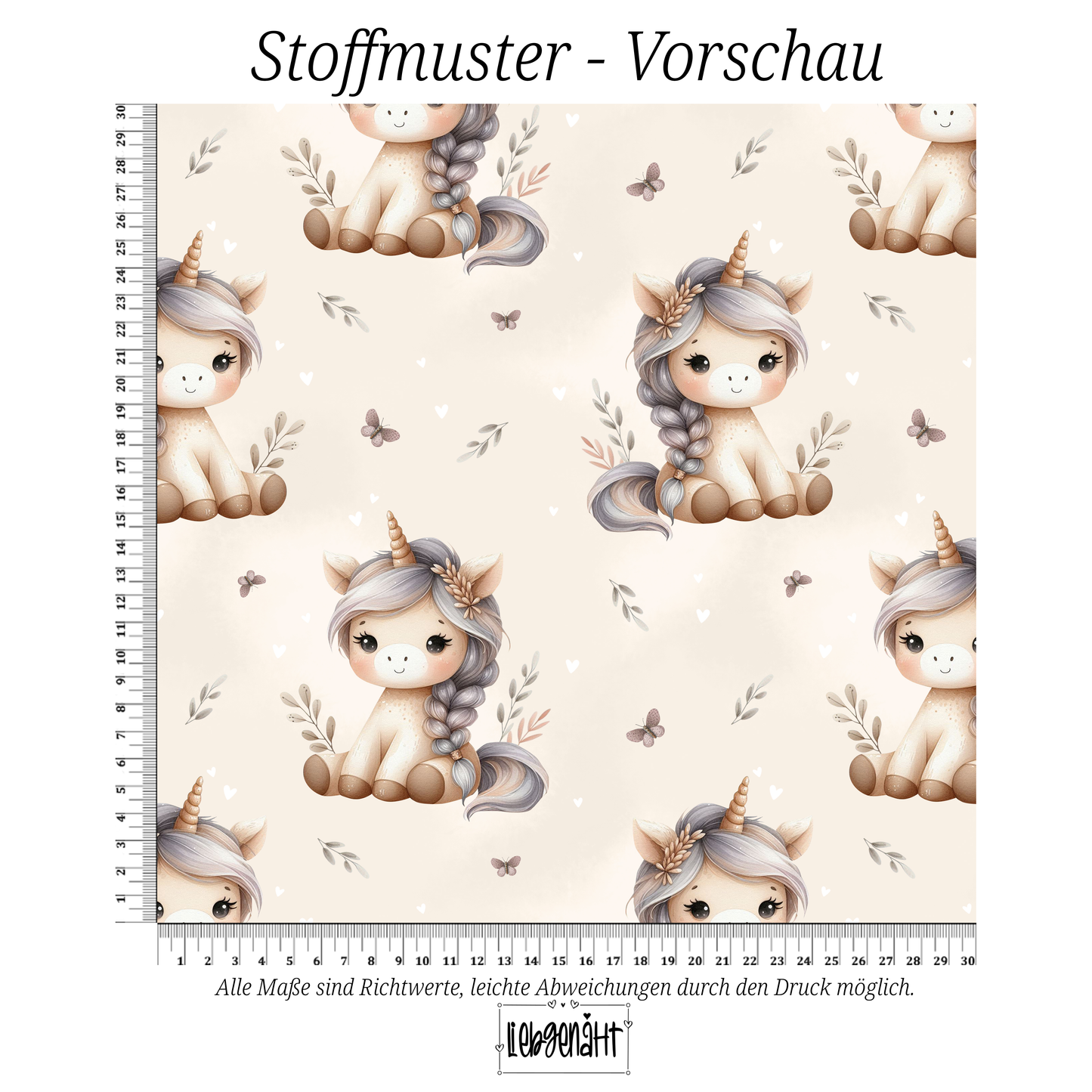 VORBESTELLUNG | EINHORN | CUTEANNY DESIGN