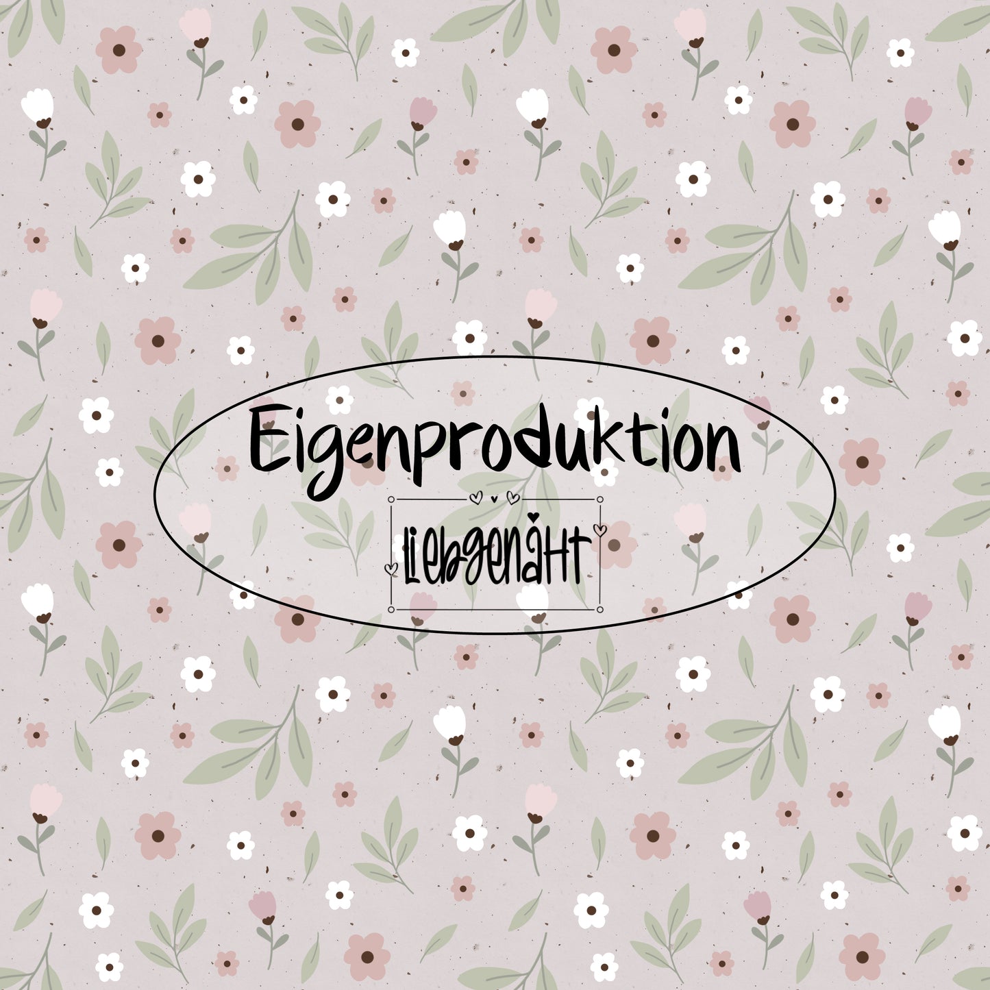 JERSEY | Hase im Blumenkreis Kombi | Reste