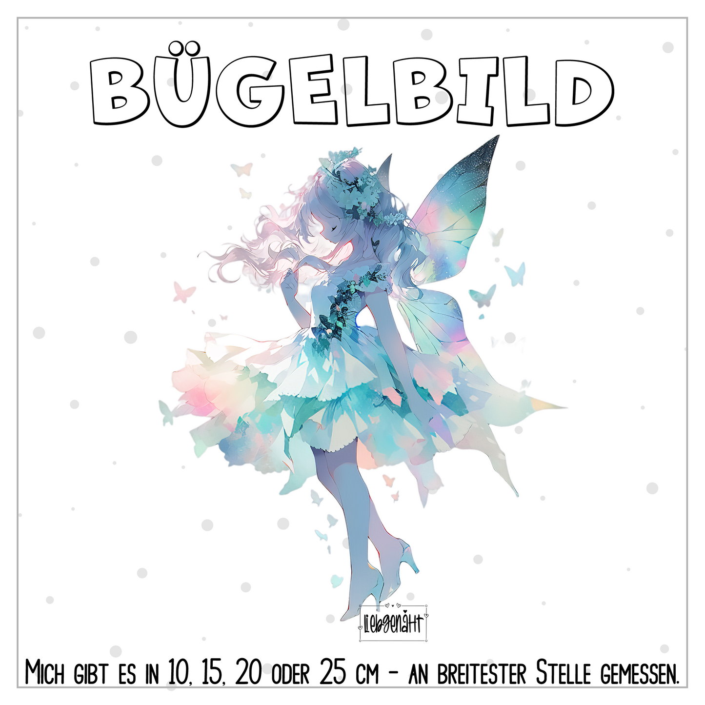 VORBESTELLUNG | BÜGELBILD | FEENTRAUM 2