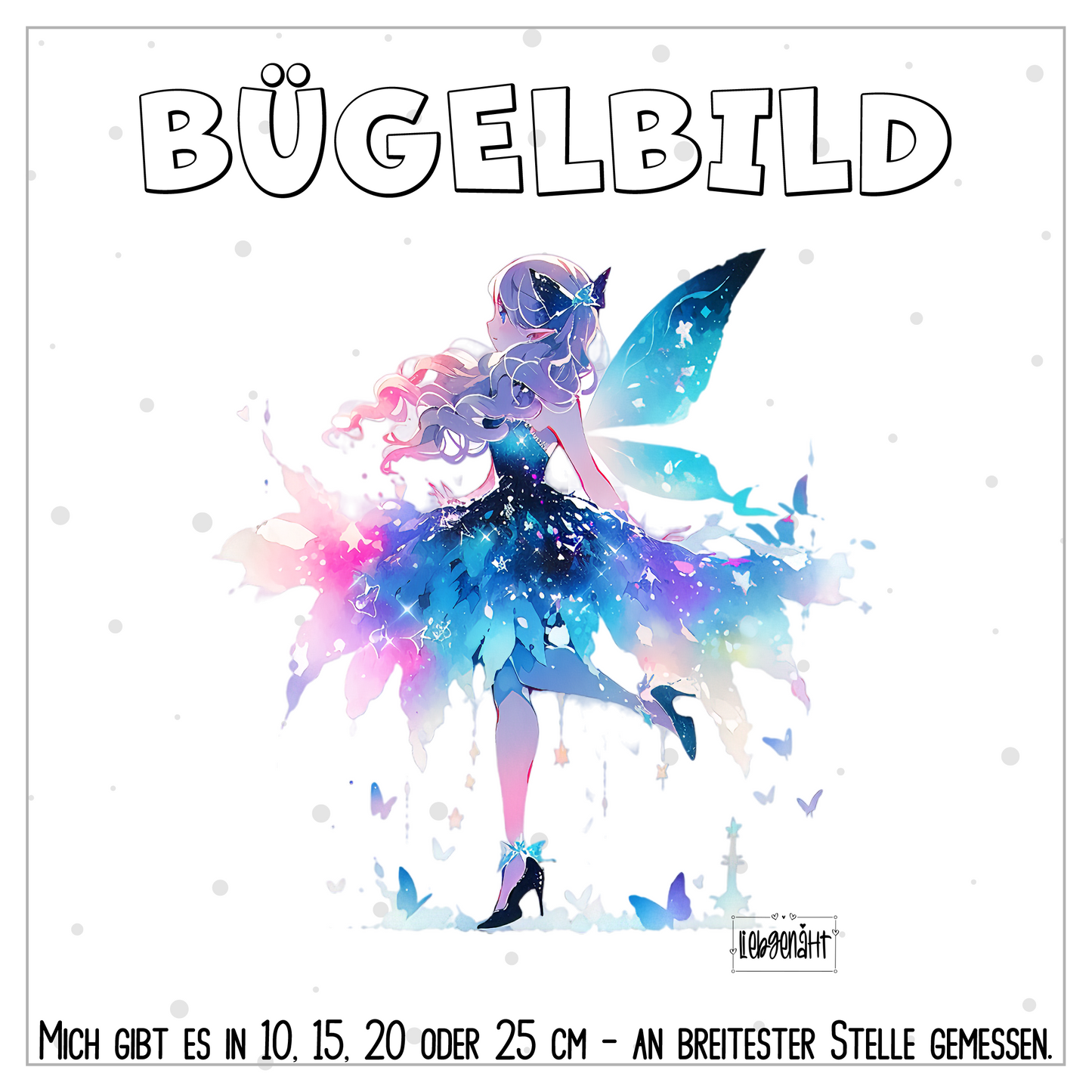 VORBESTELLUNG | BÜGELBILD | FEENTRAUM 3