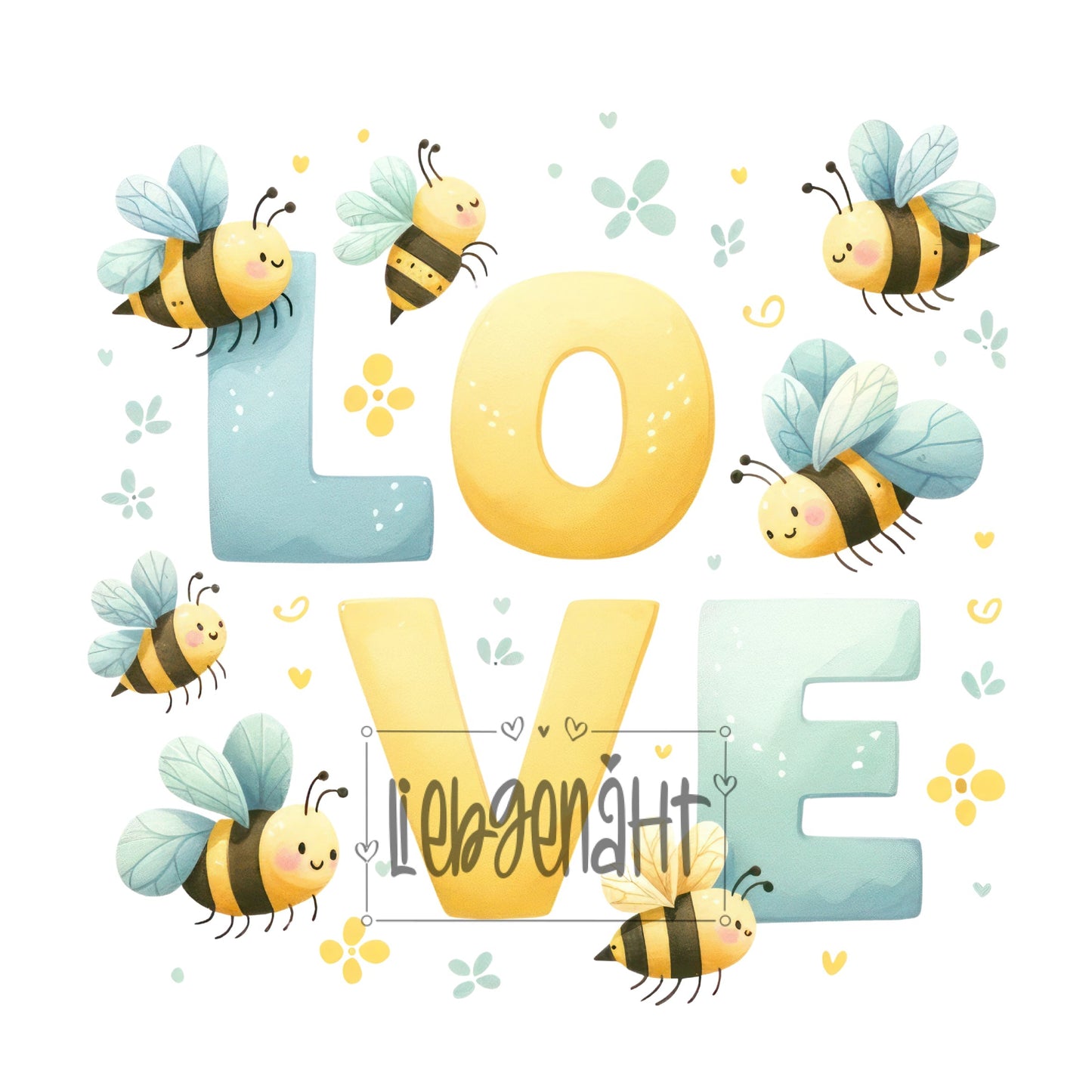 Biene LOVE ~ 20 cm