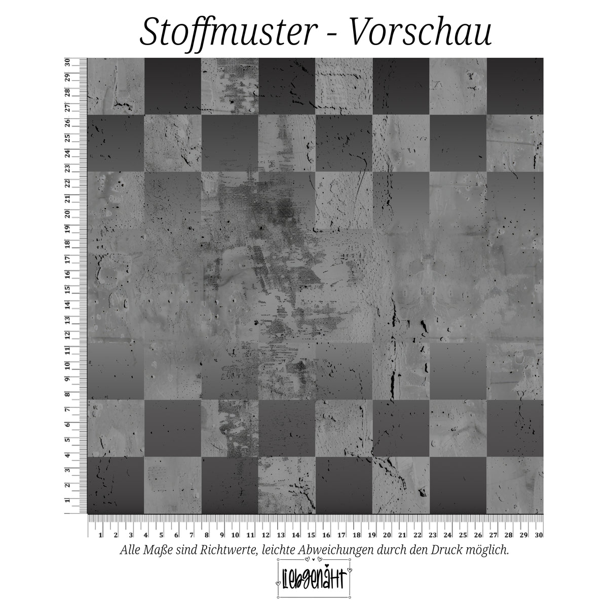 VORBESTELLUNG | GRUNGE KARO | GRAU | BASIC
