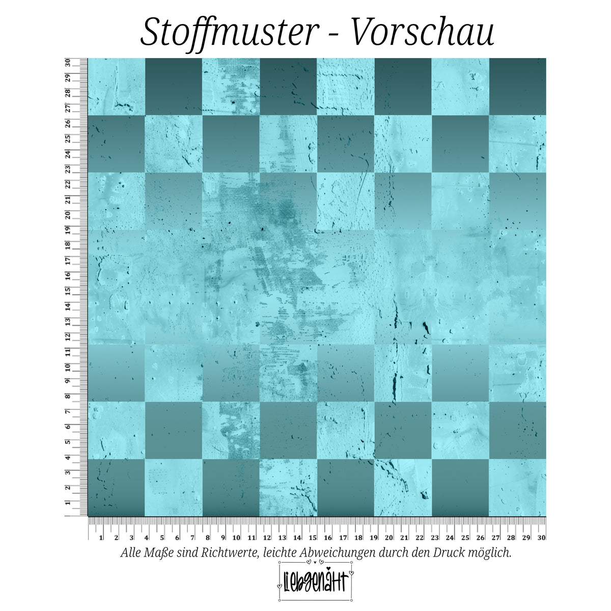 VORBESTELLUNG | GRUNGE KARO | EISBLAU | BASIC