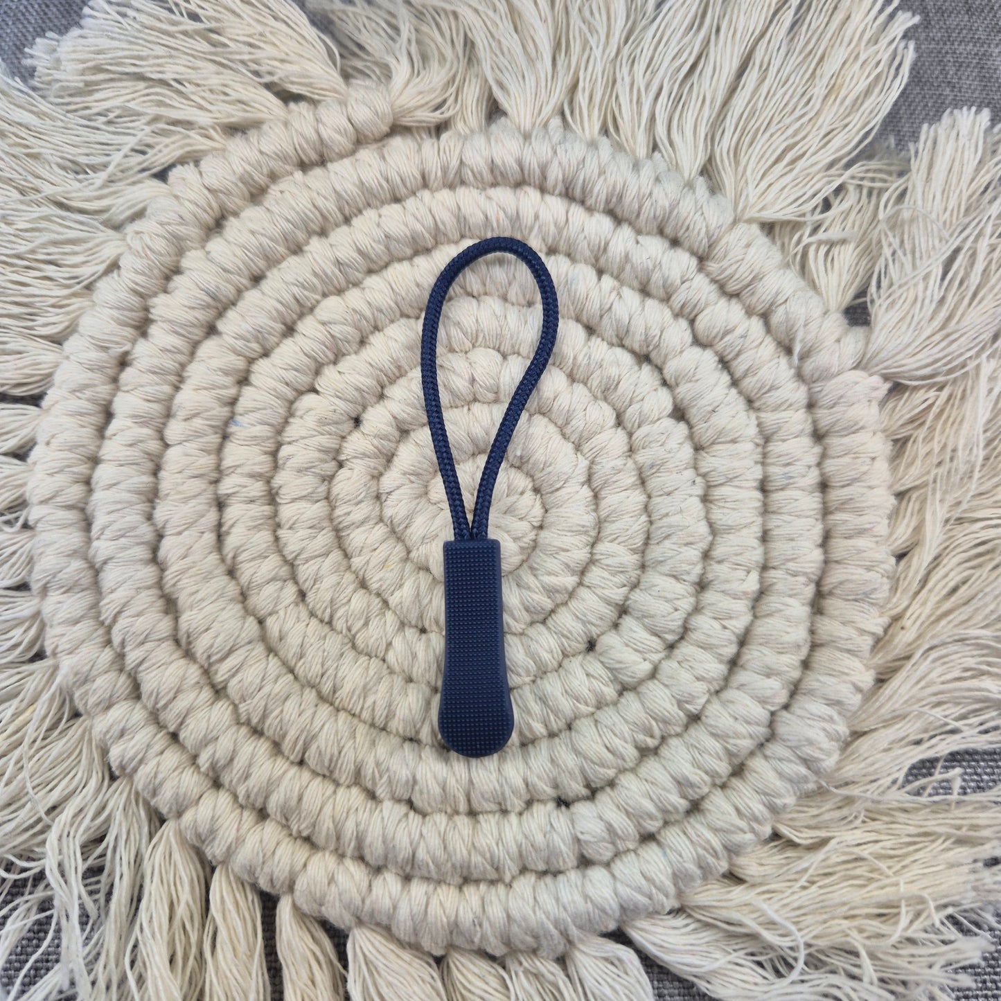 ZIPPER ANHÄNGER | Navy