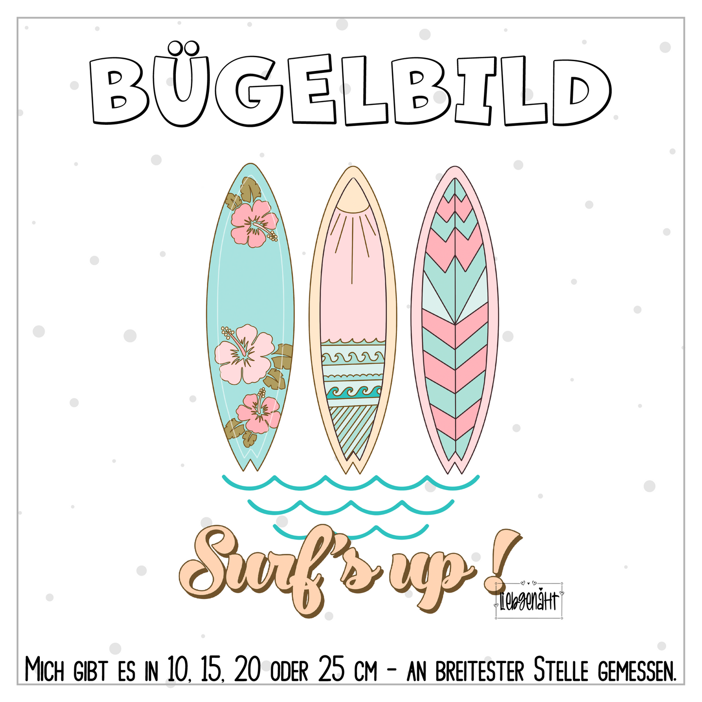 VORBESTELLUNG | BÜGELBILD | RETRO STATEMENT