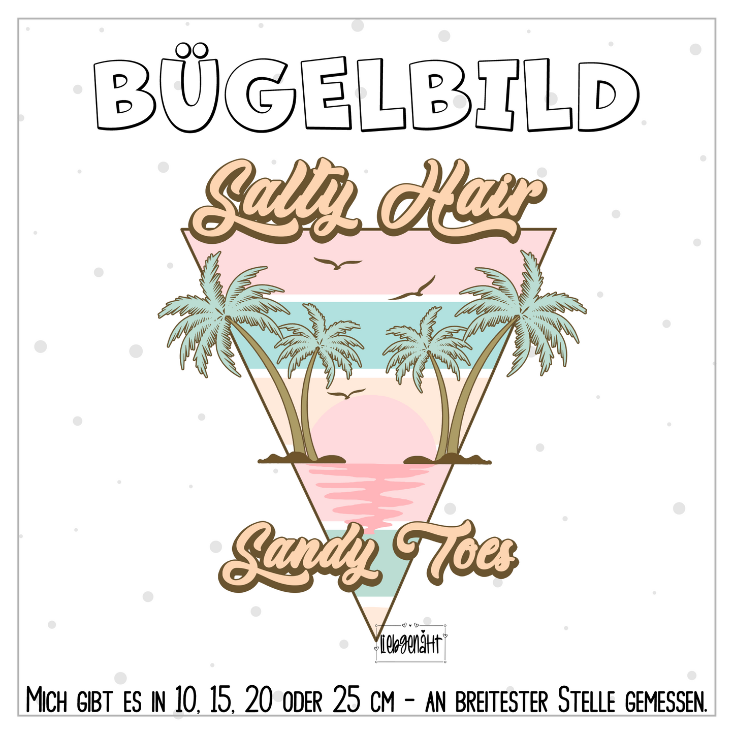 VORBESTELLUNG | BÜGELBILD | RETRO STATEMENT 2