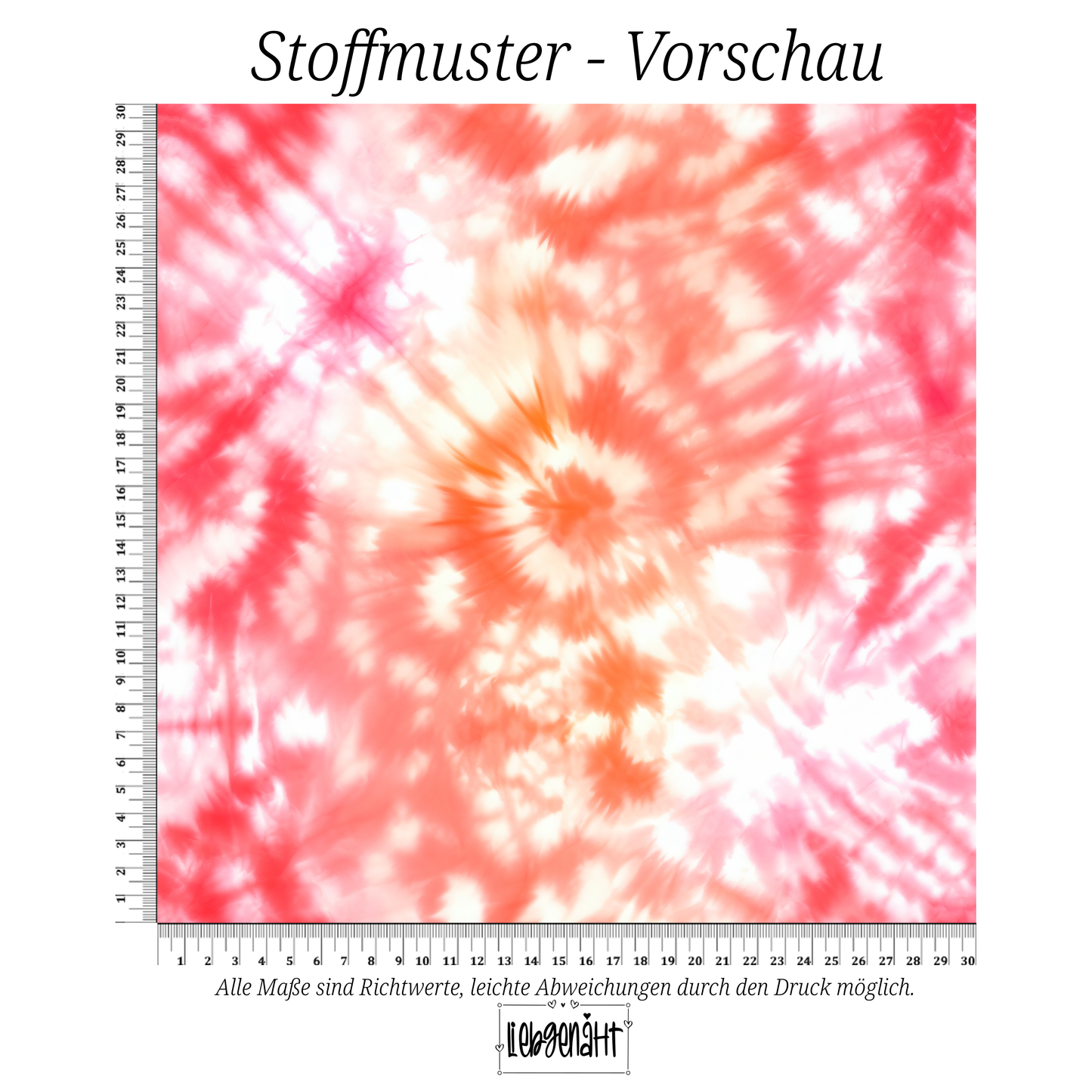 VORBESTELLUNG | SOMMERZEIT | BATIK PASTELLPINK/ORANGE
