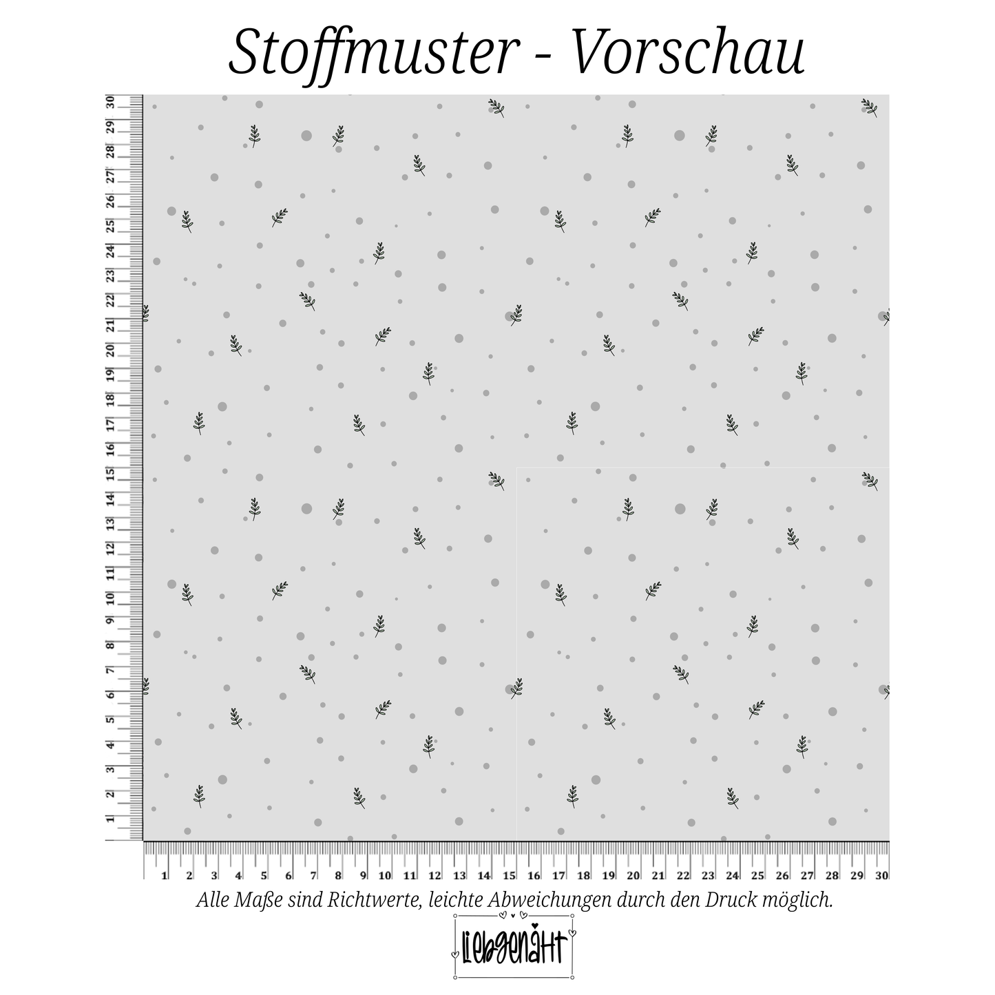 VORBESTELLUNG | KOALA SERIE | ALLOVER SCHLICHT GRAU