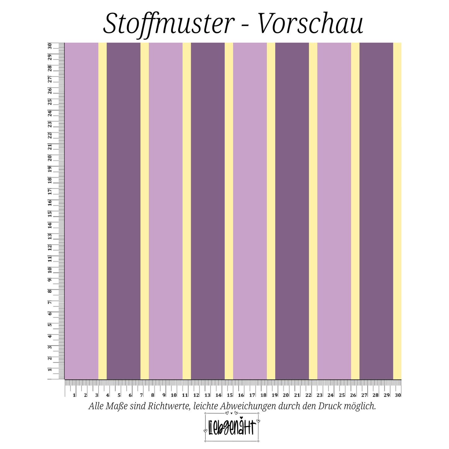 VORBESTELLUNG | SOMMERZEIT | STREIFEN LILA-GELB