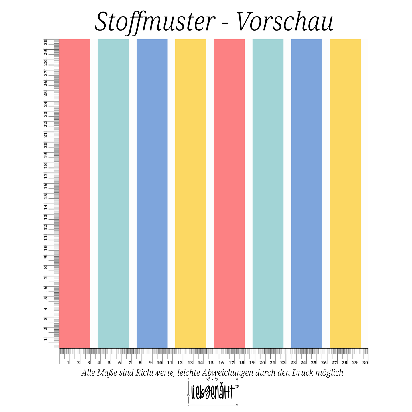 VORBESTELLUNG | SOMMERZEIT | STREIFEN LEUCHTMIX