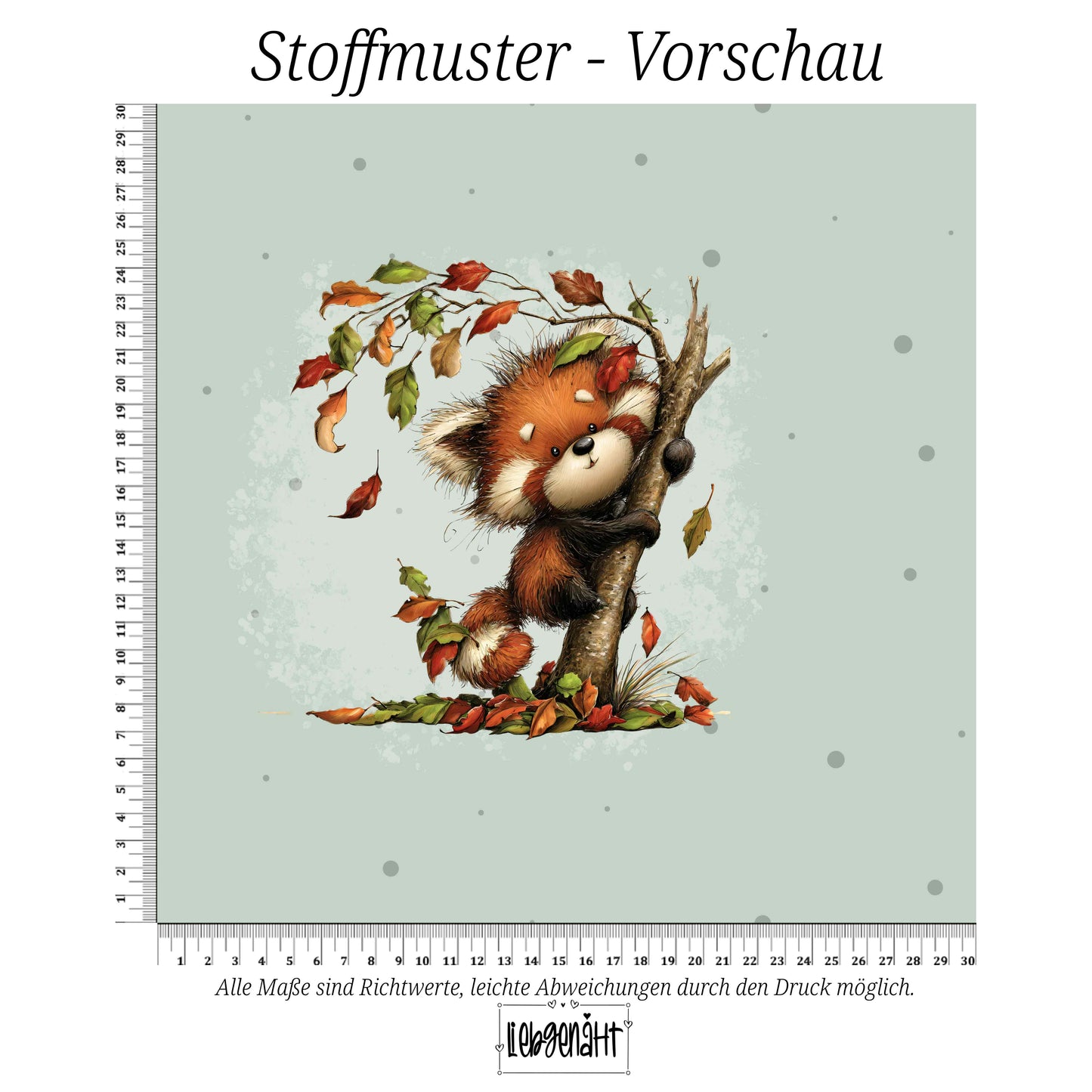 VORBESTELLUNG | HERBSTZEIT | ROTER PANDA - HERBSTSALBEI