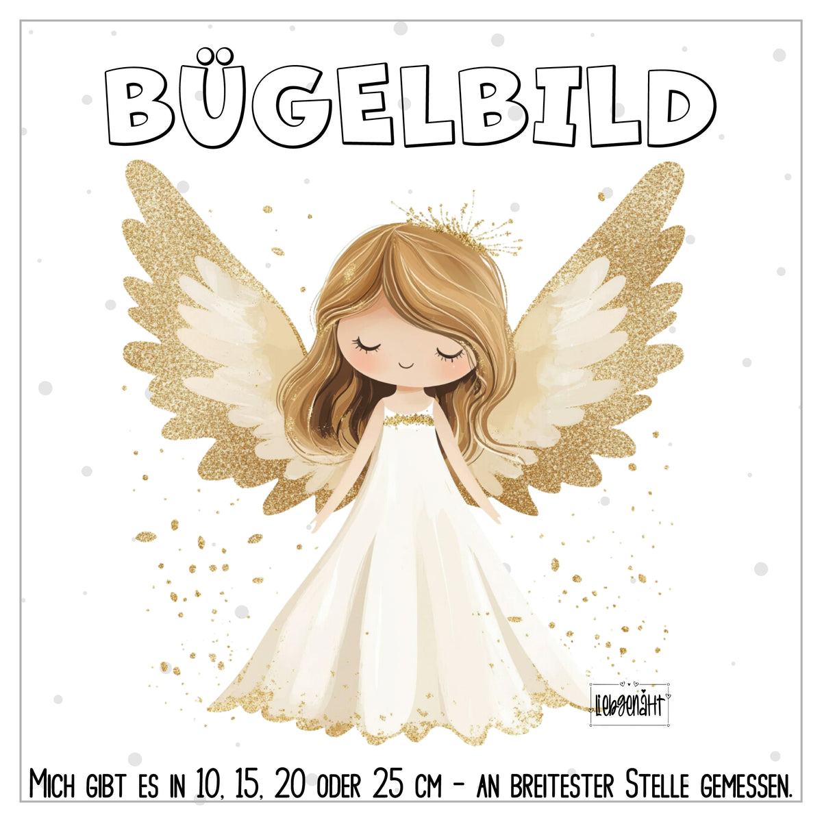 VORBESTELLUNG | BÜGELBILD | ENGEL 2
