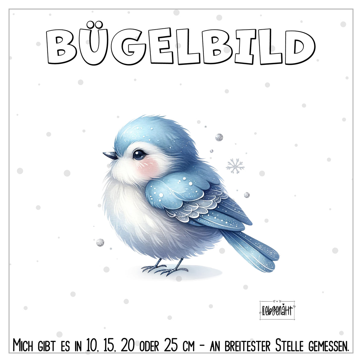 VORBESTELLUNG | BÜGELBILD | EISVOGEL