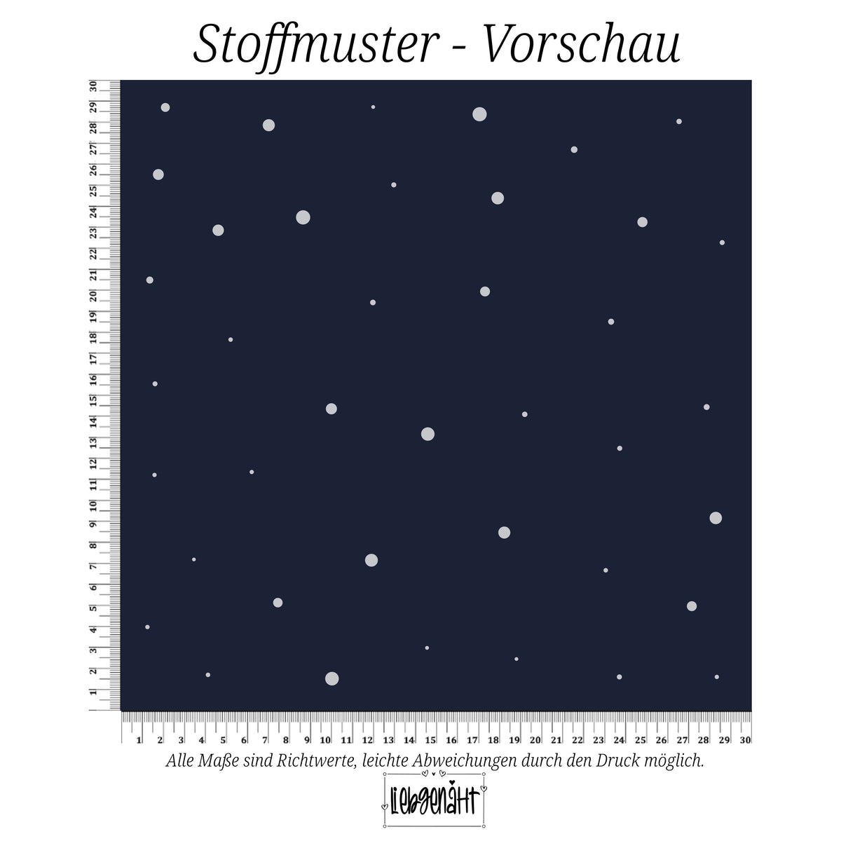 VORBESTELLUNG | WINTERHARMONIE | PÜNKTCHEN NACHTBLAU