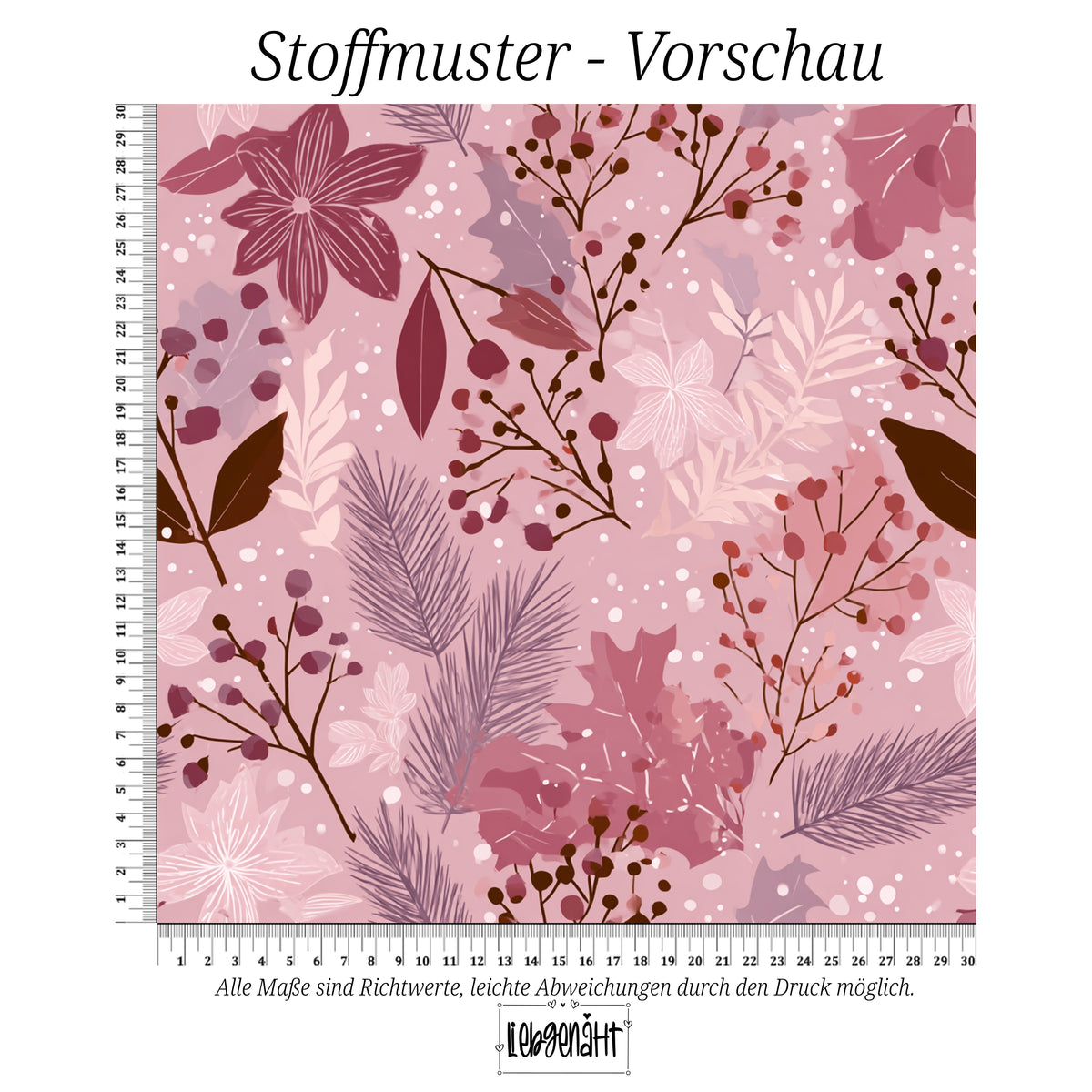 VORBESTELLUNG | WINTERTIERE | WINTERBOTANIK ROSA