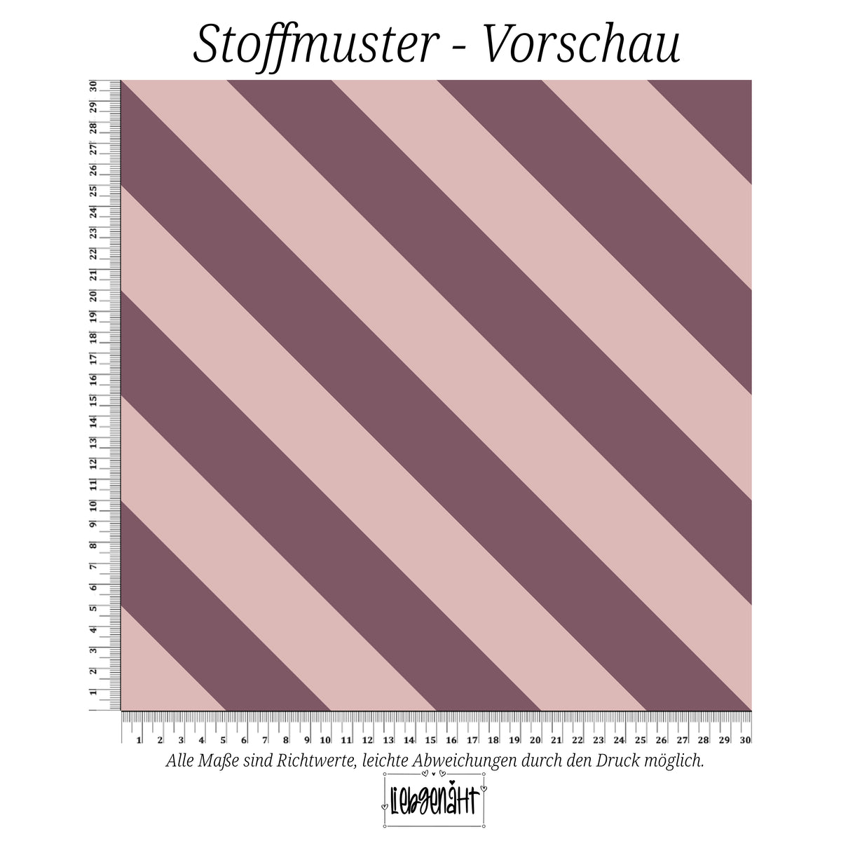 VORBESTELLUNG | WINTERWELT | KOMBI STREIFEN MAUVE-ROSÉ