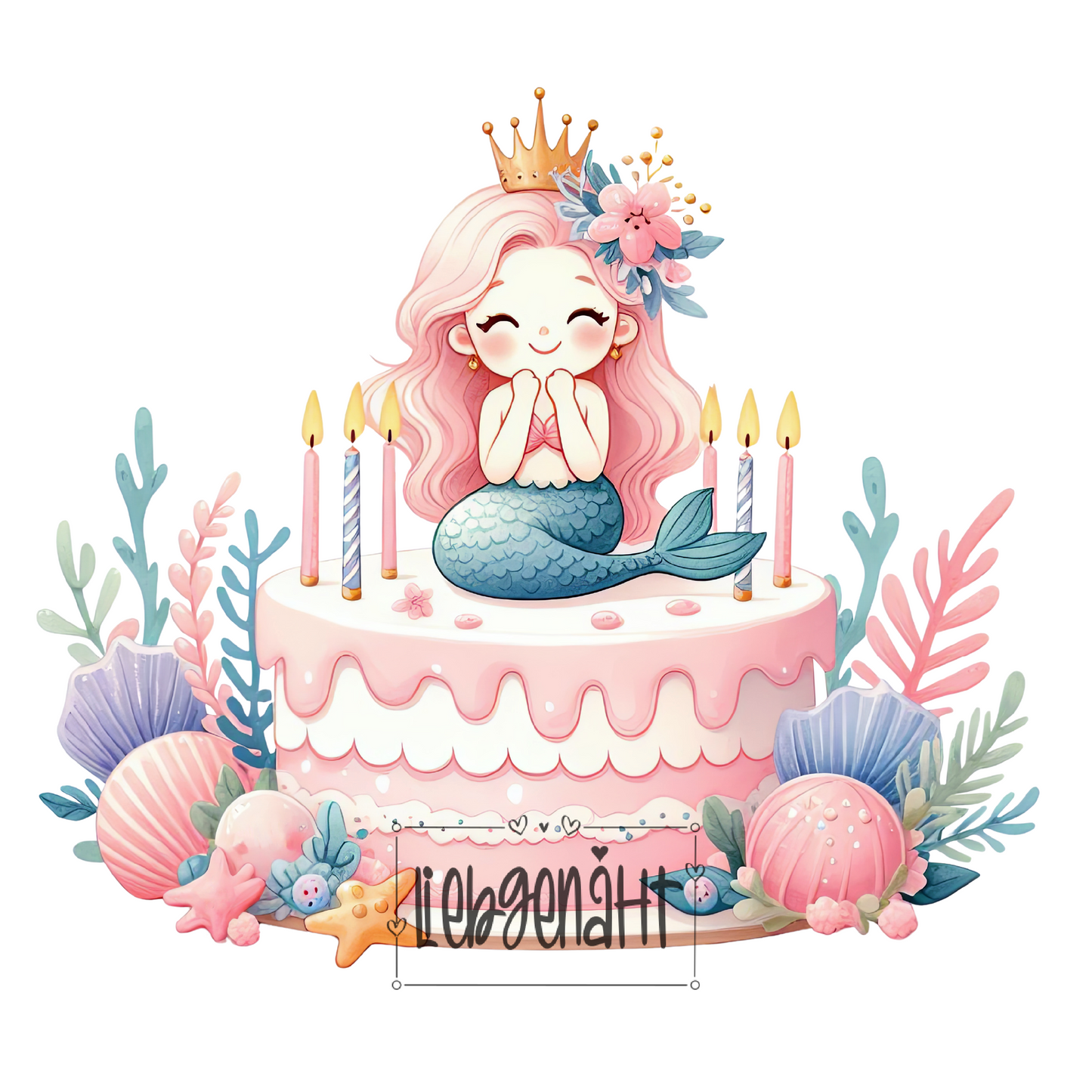 VORBESTELLUNG! Geburtstag Meermaid