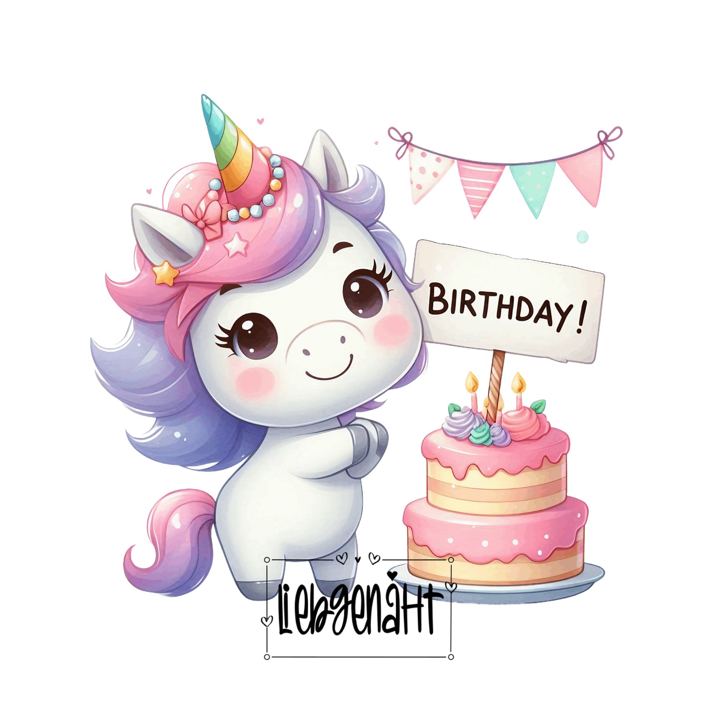 VORBESTELLUNG! Geburtstag Unicorn 7