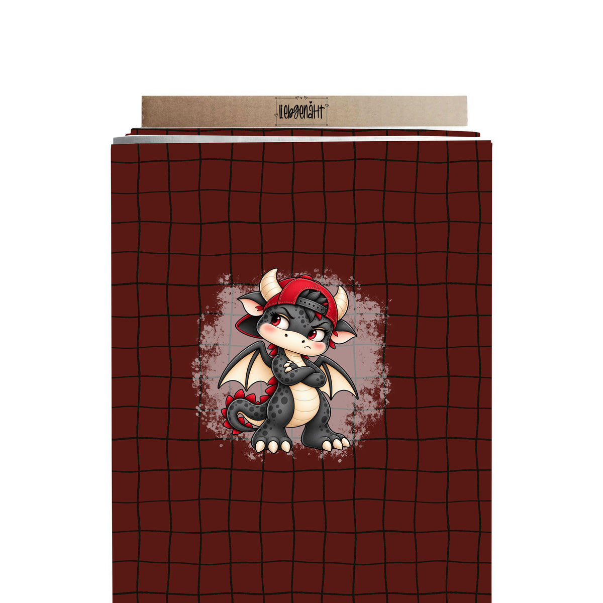 VORBESTELLUNG | FABELGETÜMMEL | PANEL | COOLER DRACHE | SCHMOLLEND | GRID BORDEAUX