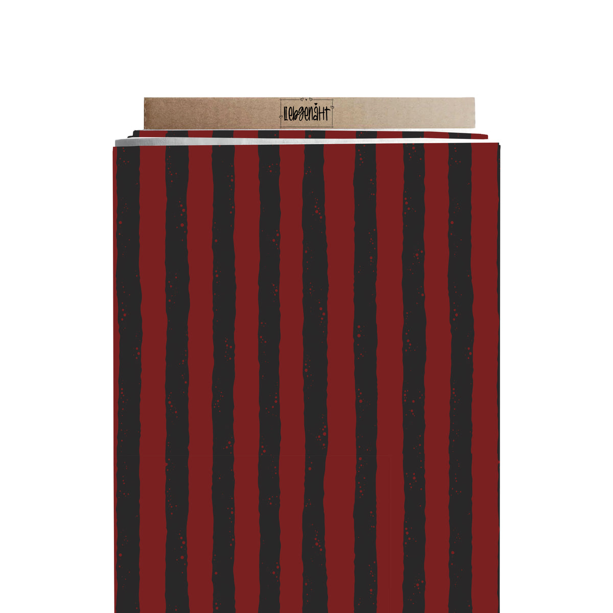 VORBESTELLUNG | FABELGETÜMMEL | KOMBI | GRUNGE STREIFEN ROT ANTHRAZIT
