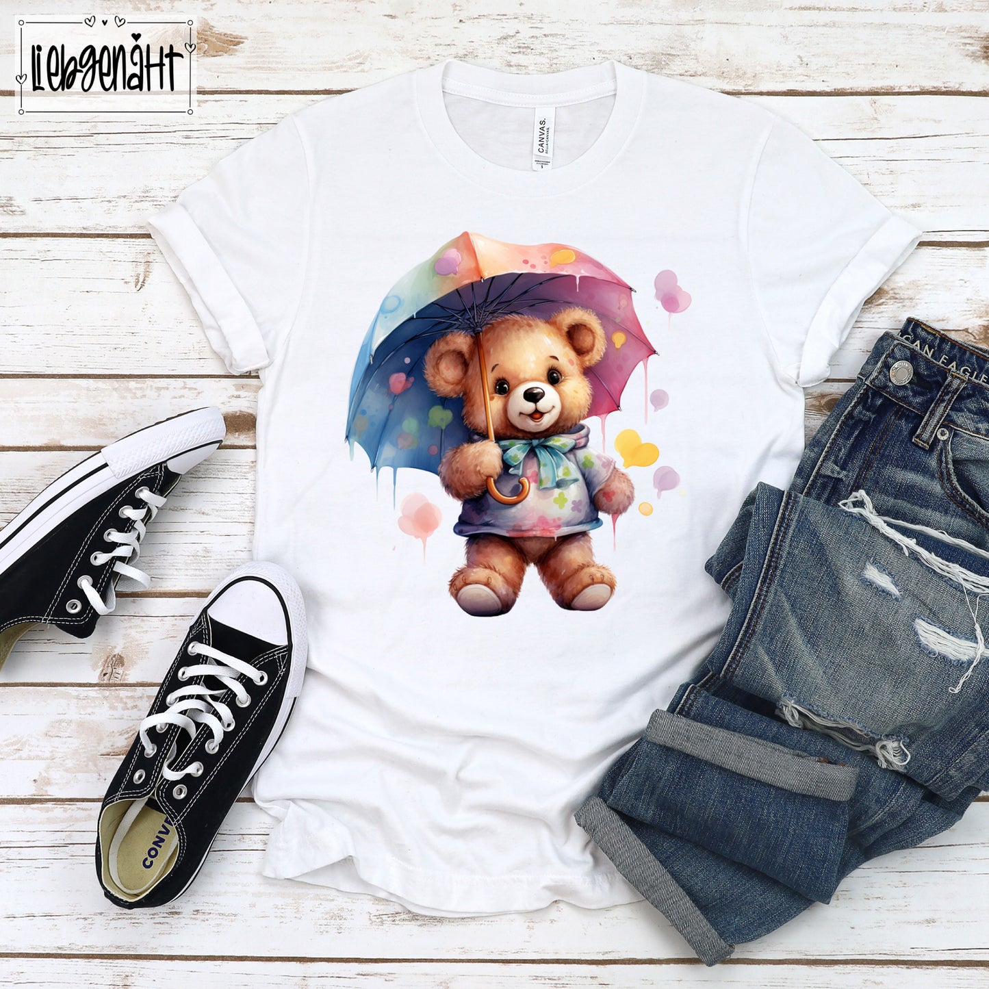 VORBESTELLUNG! Teddy mit Regenschirm 5