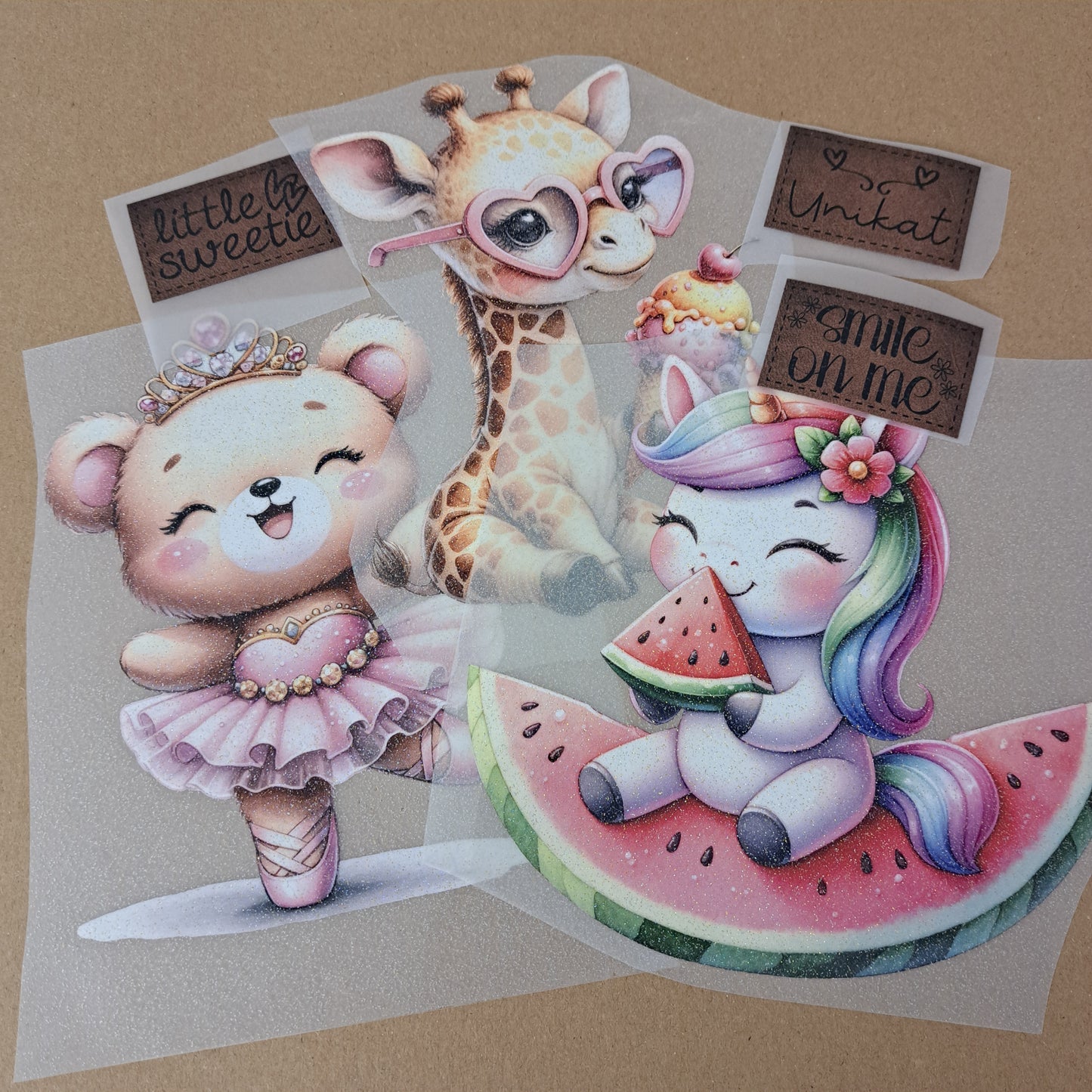 Glitzer Paket ~ 15 cm