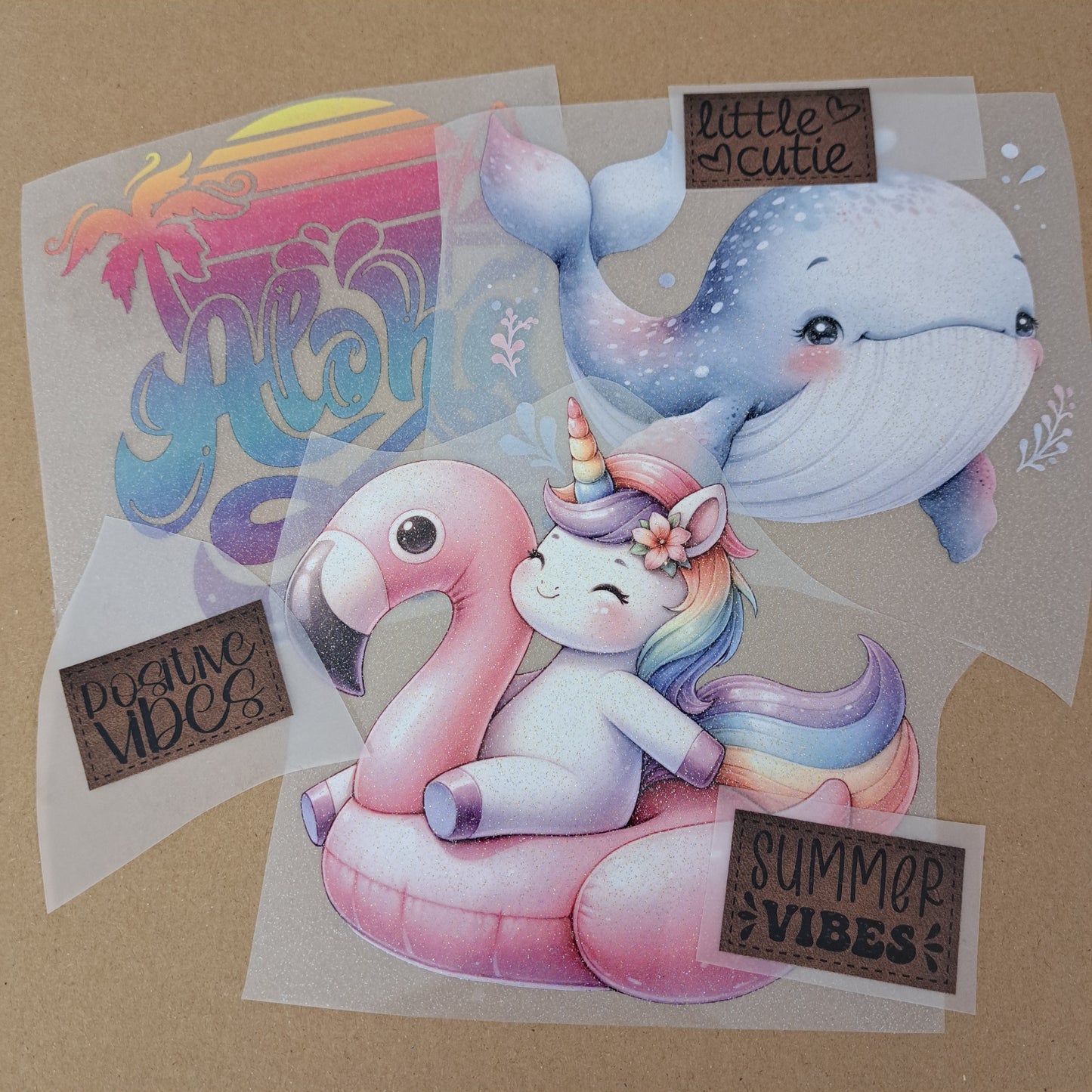 Glitzer Paket ~ 15 cm