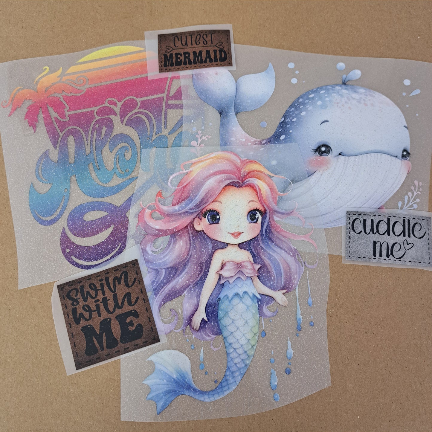 Glitzer Paket ~ 15 cm