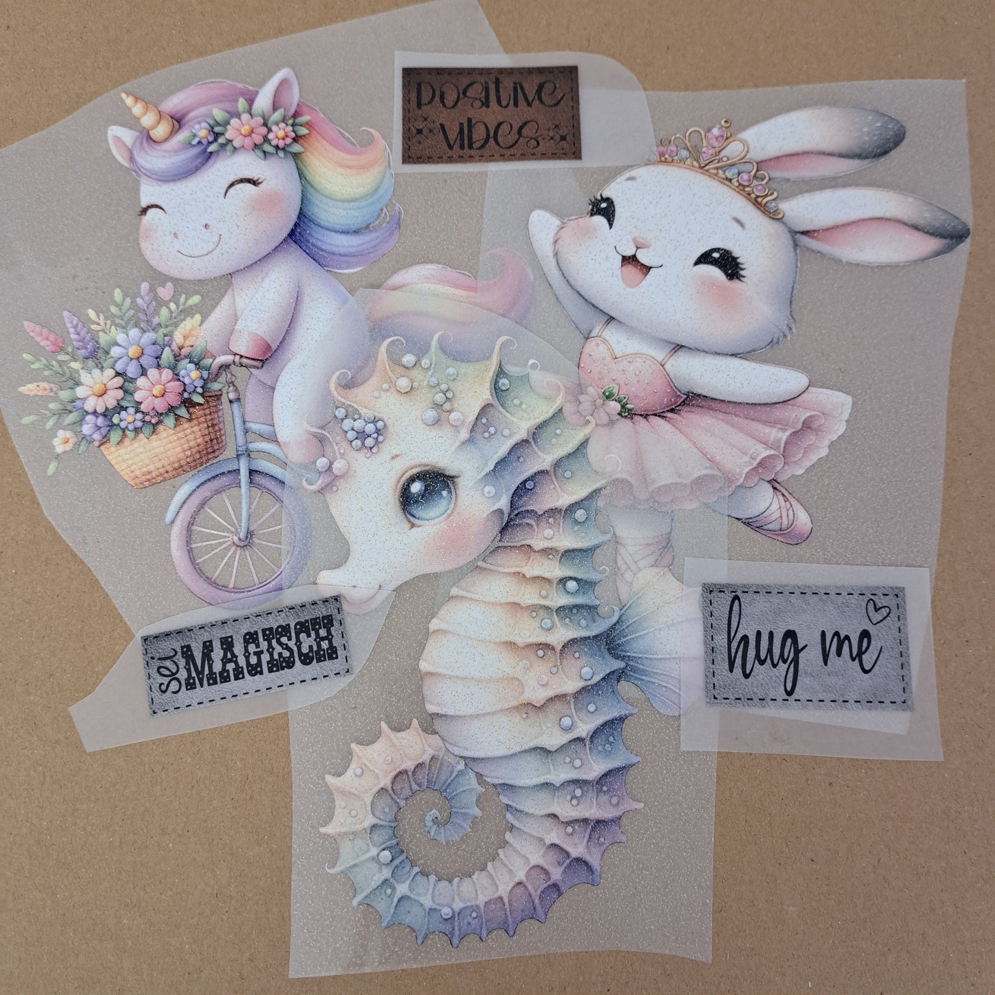 Glitzer Paket ~ 15 cm