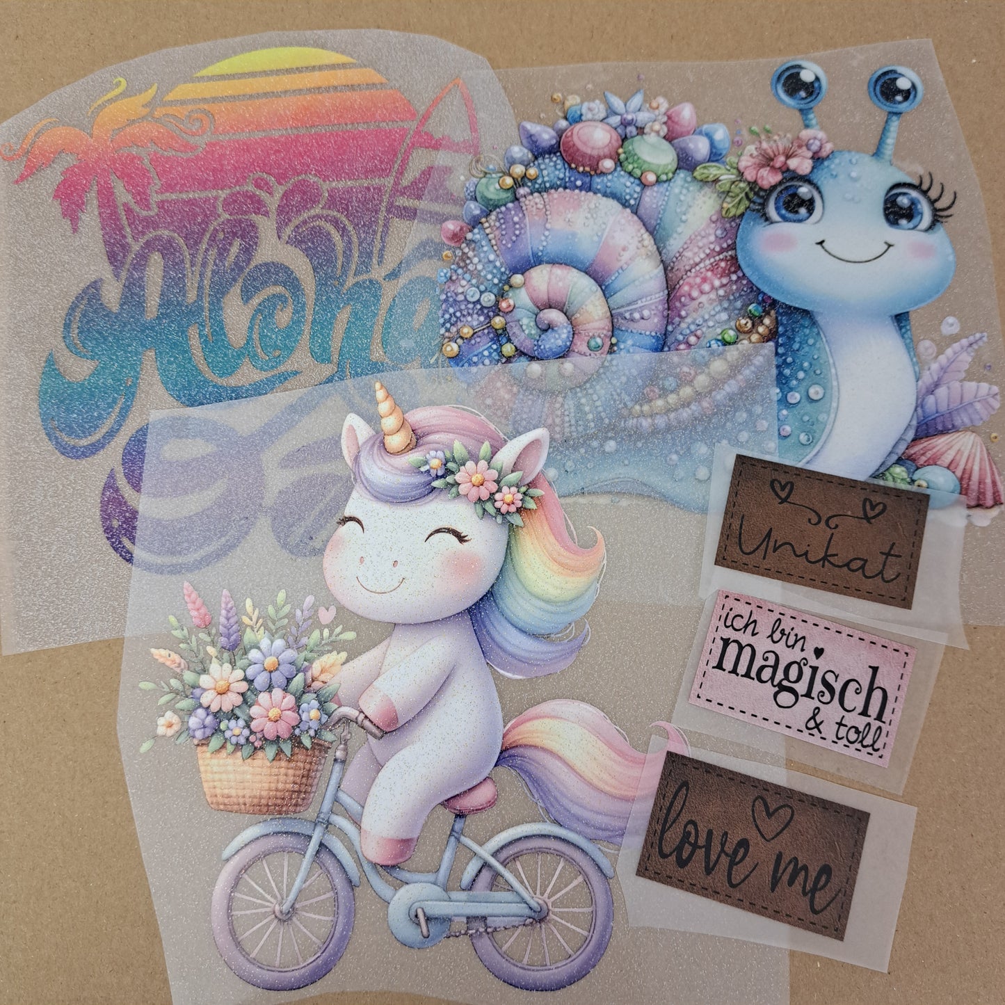 Glitzer Paket ~ 15 cm