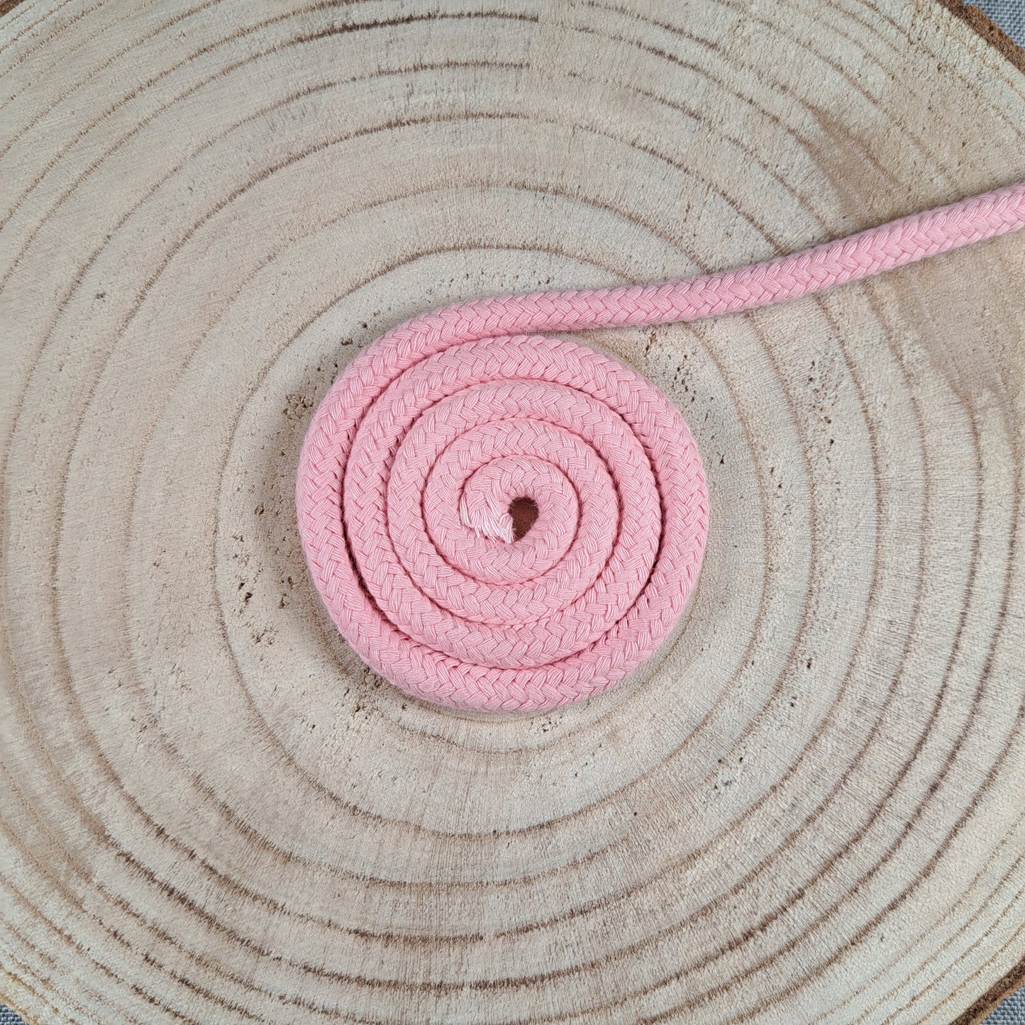 Kordel, 8 mm, Baby Rose