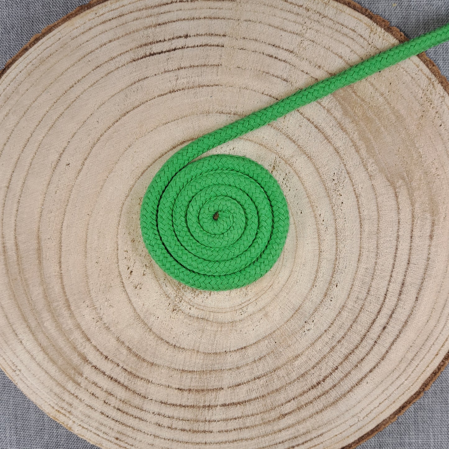 Kordel, 8 mm, Grün