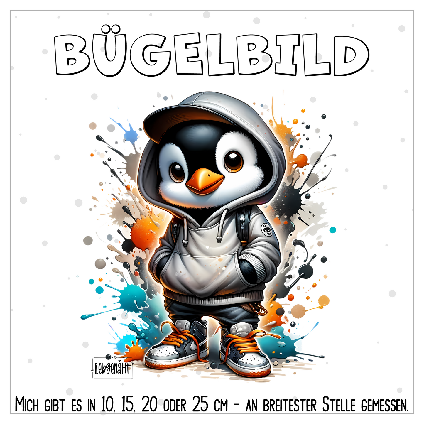 VORBESTELLUNG | BÜGELBILD | COOLER PINGUIN 2
