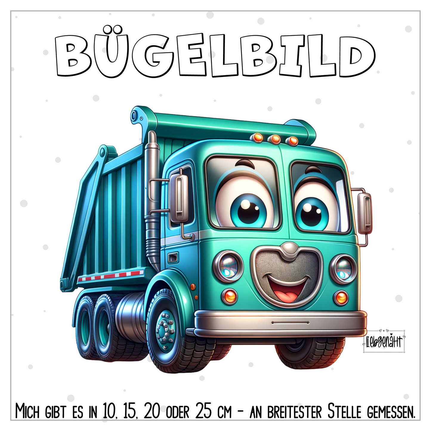 VORBESTELLUNG | BÜGELBILD | FAHRZEUGE 13
