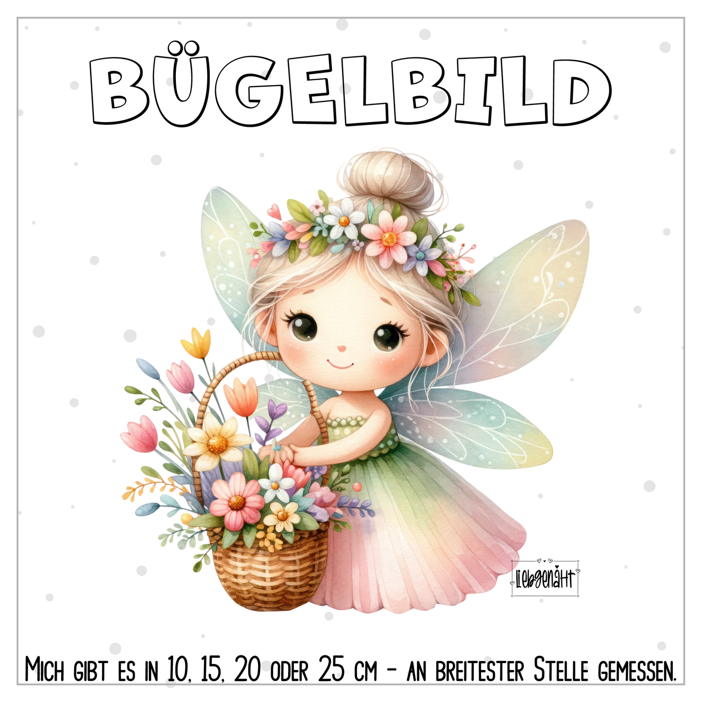 VORBESTELLUNG | BÜGELBILD | SÜßE FEE