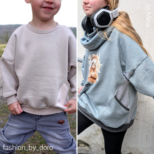 E-BOOK Drop Shoulder Sweater | LiSo`s CozySnuggle | Gr. 80-164