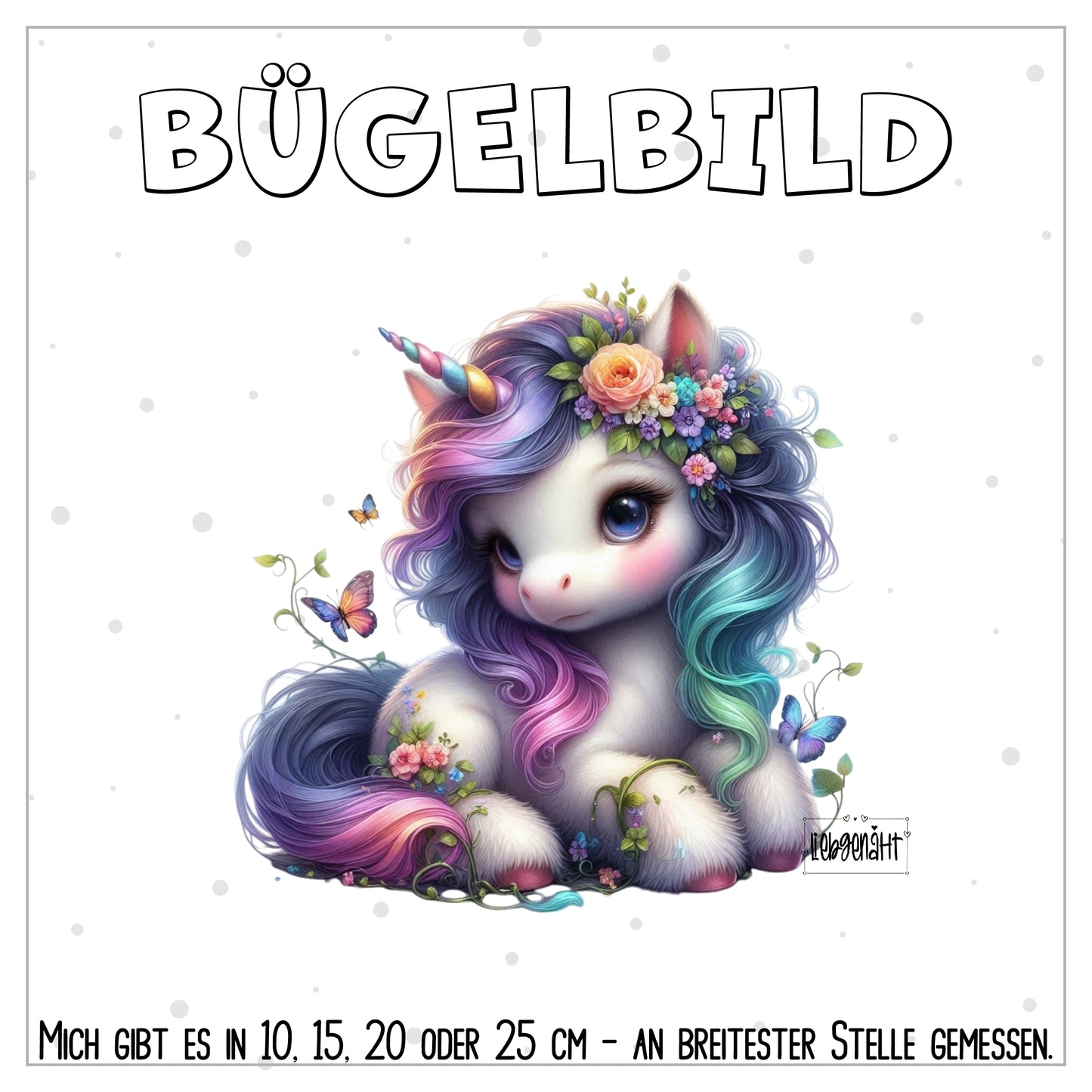 VORBESTELLUNG! Blumiges Einhorn 4