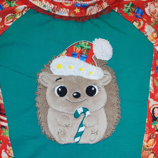 Stickdatei - Igel mit Zuckerstange