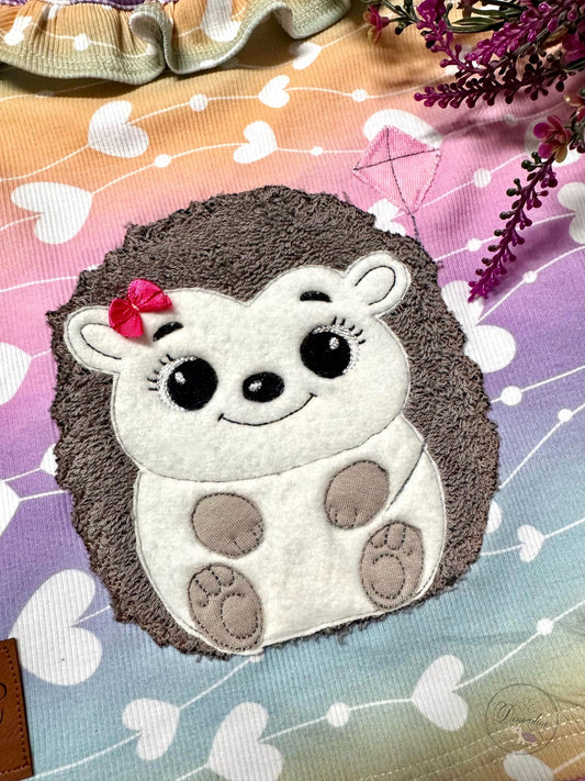 Stickdatei - Igel mit Drachen