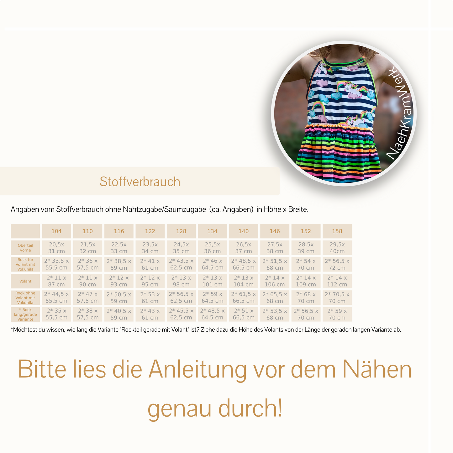 E-BOOK Dress | LiSo`s WildFlower | 104-158