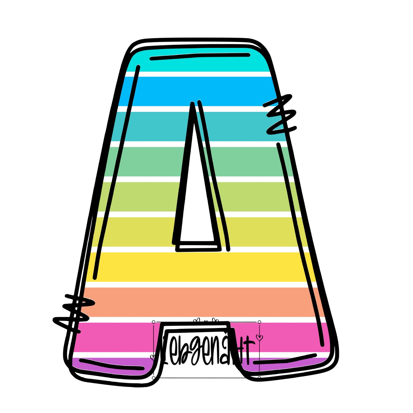 VORBESTELLUNG! - NORMAL - Alphabet Regenbogen
