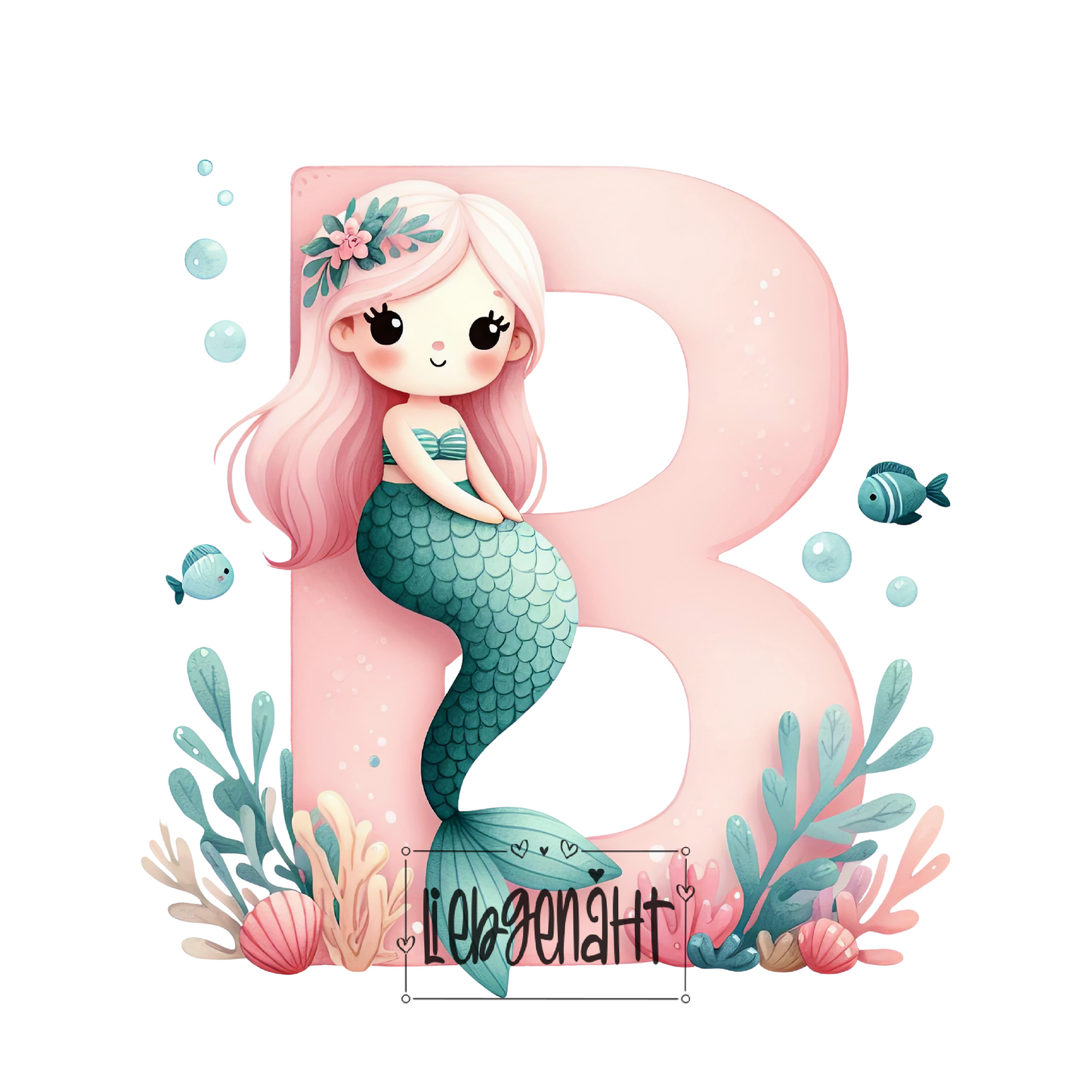 VORBESTELLUNG! -MINI - Alphabet Meermaid