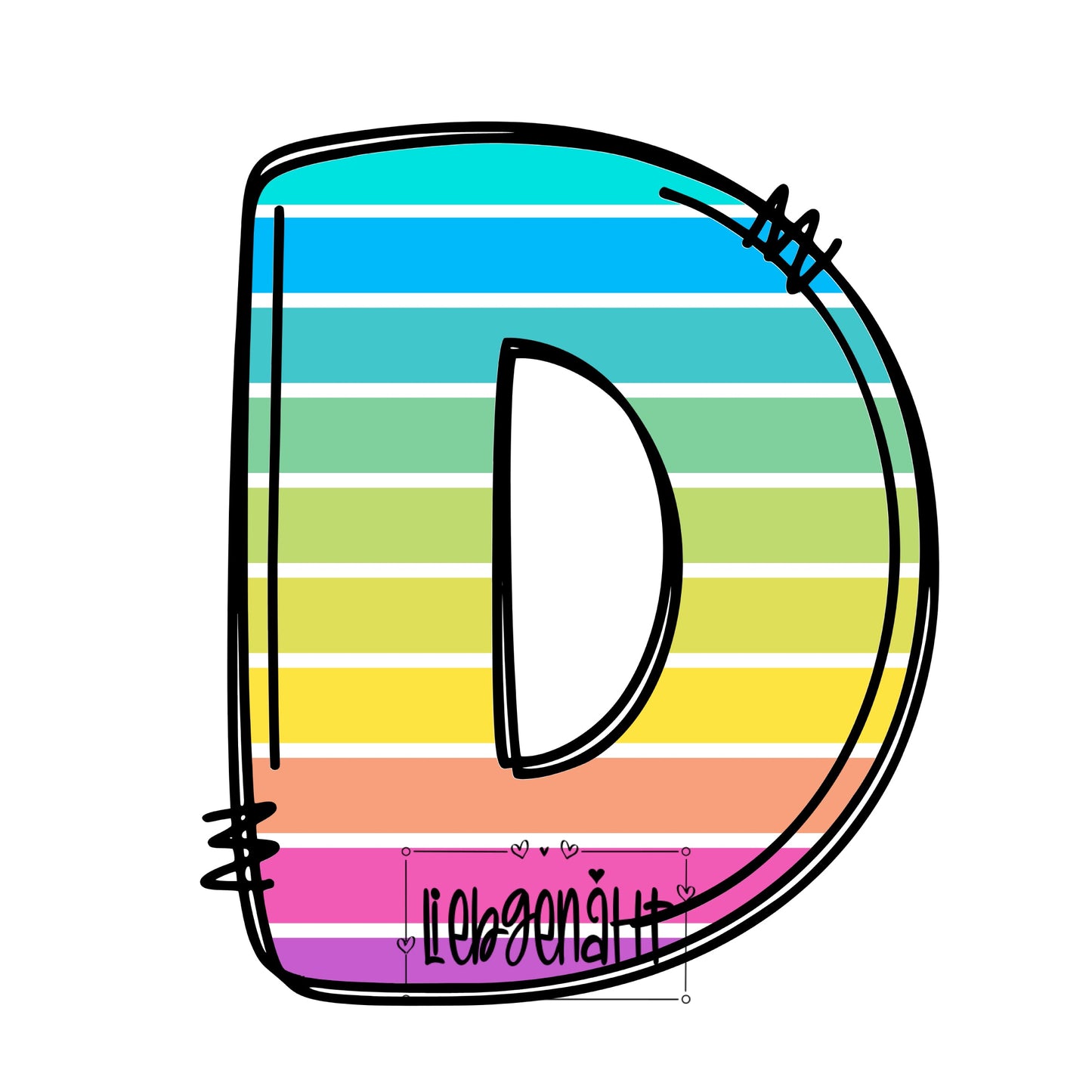 VORBESTELLUNG! - NORMAL - Alphabet Regenbogen