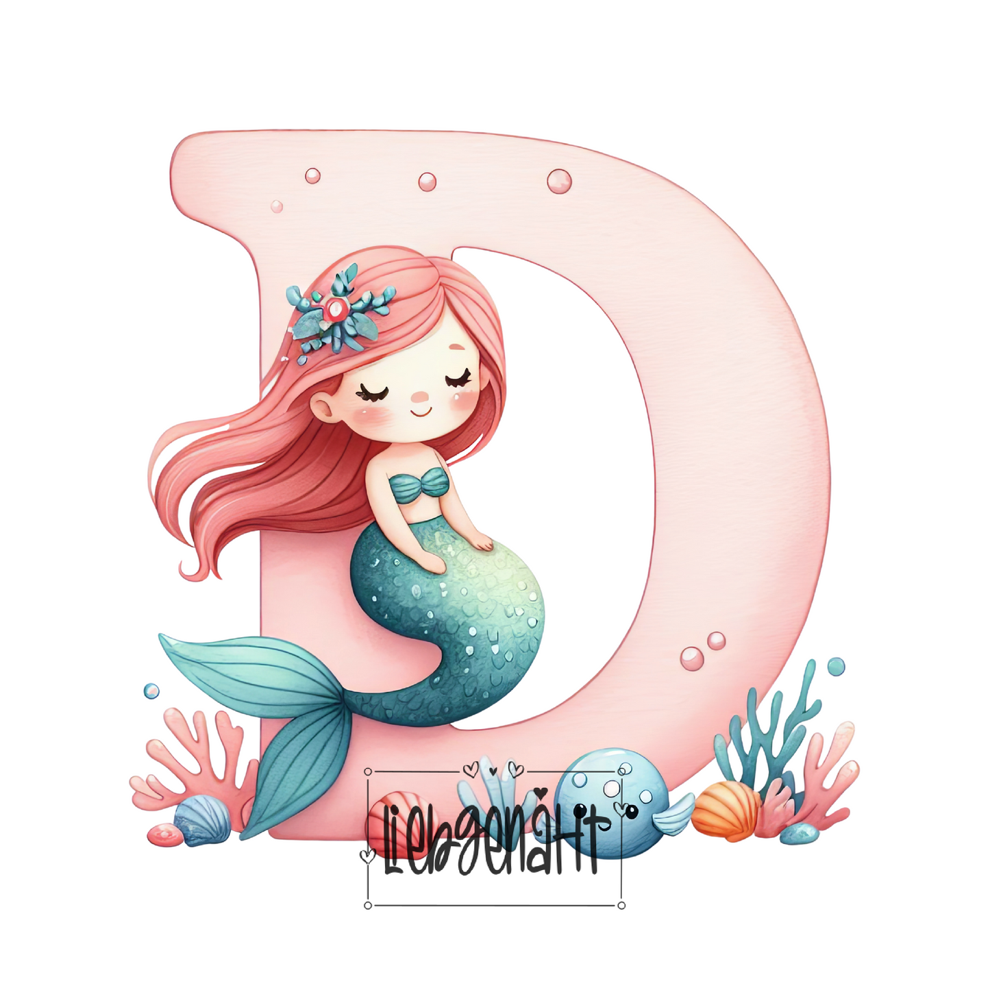 VORBESTELLUNG! -MINI - Alphabet Meermaid
