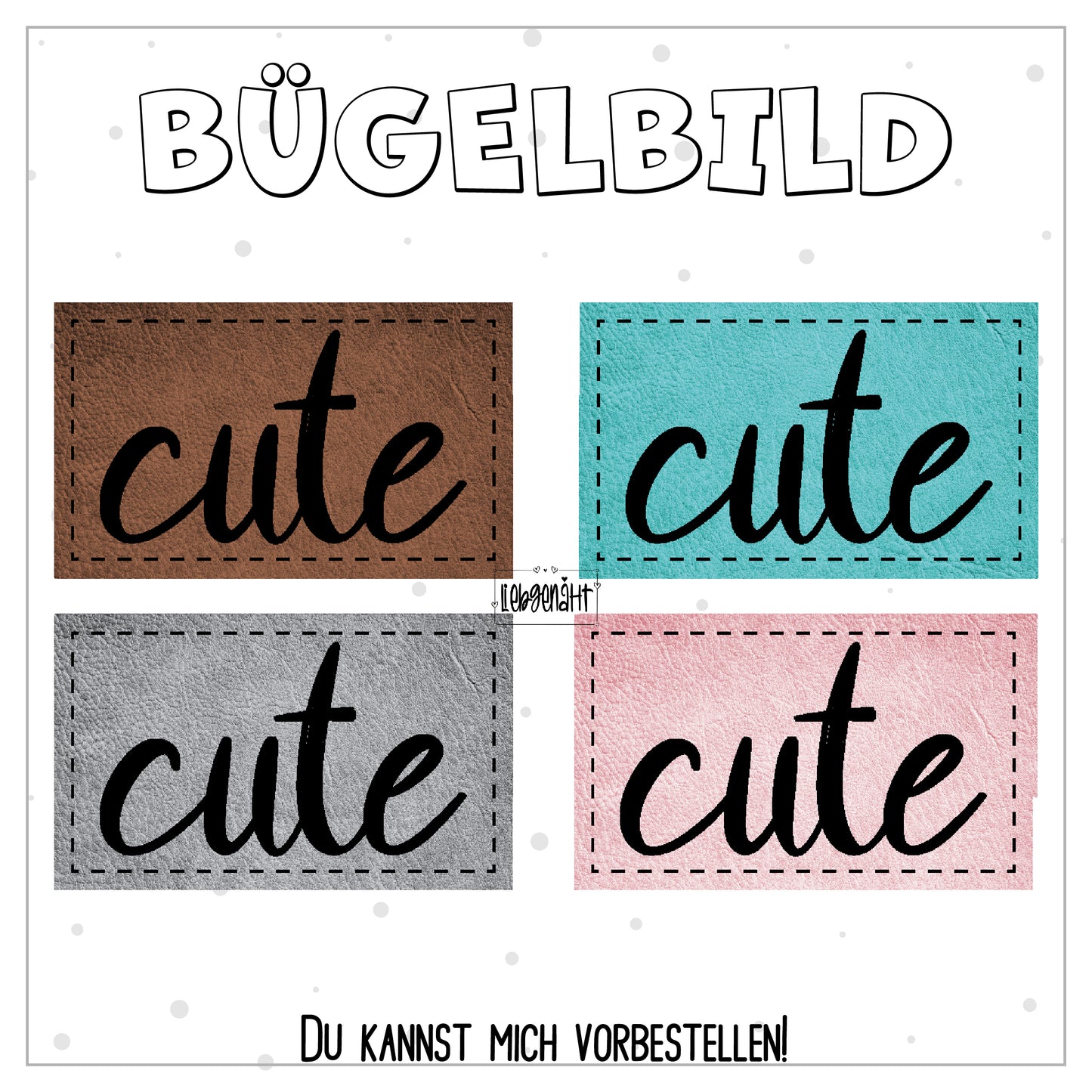 VORBESTELLUNG! Label Cute 2