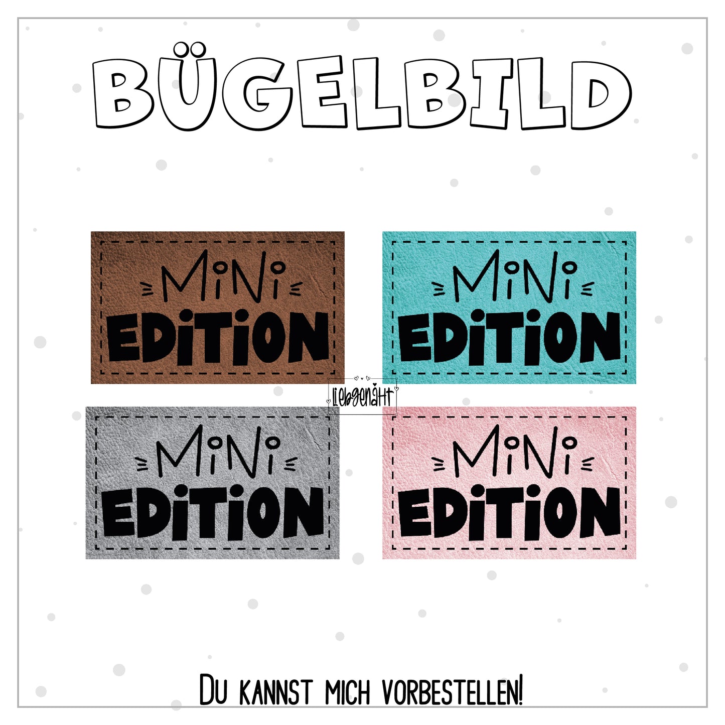 VORBESTELLUNG! Label Mini Edition