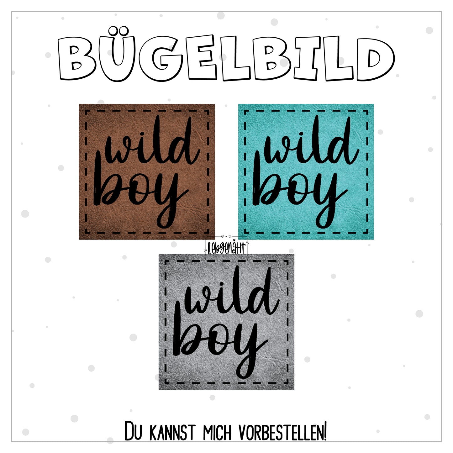 VORBESTELLUNG! Label Wild Boy 2